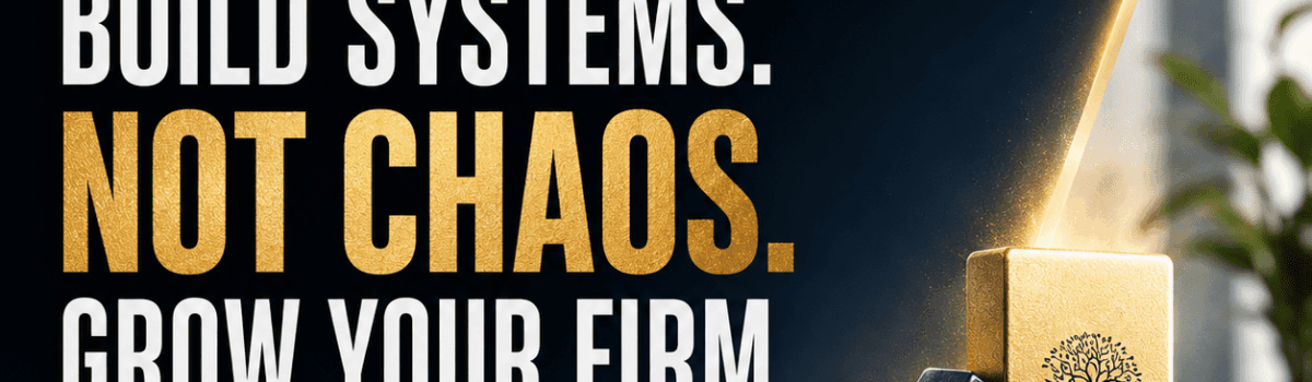 How Do I Build Efficient Systems in a Small Law Firm?