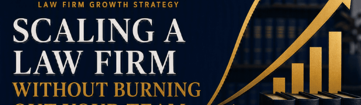 How Do I Scale a Law Firm Without Burning Out My Team?