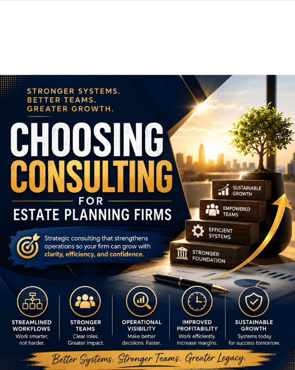 Choosing Consulting for Estate Planning Firms